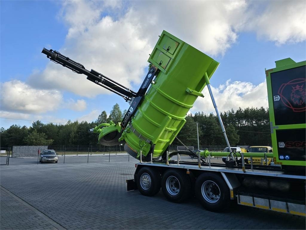 Véhicule de voirie/ Spécial Scania Disab Centurion P210/9 Suction-blowing vacuum load: photos 12