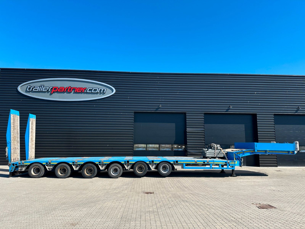 Faymonville Multimax 6 achs tieflader / ausziehbar - Semi-remorque surbaissé: photos 1 Faymonville Multimax 6 achs tieflader / ausziehbar - Semi-remorque surbaissé: photos 1