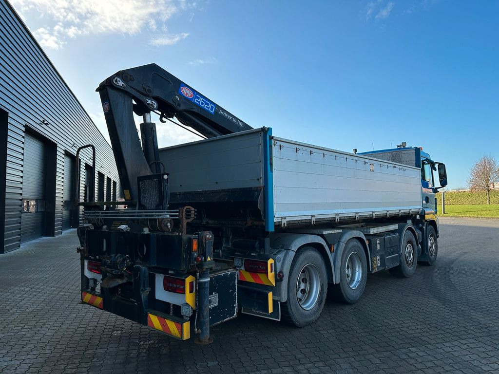 MAN 35-480 BL 8x4 - Camion benne, Camion grue: photos 3 MAN 35-480 BL 8x4 - Camion benne, Camion grue: photos 3