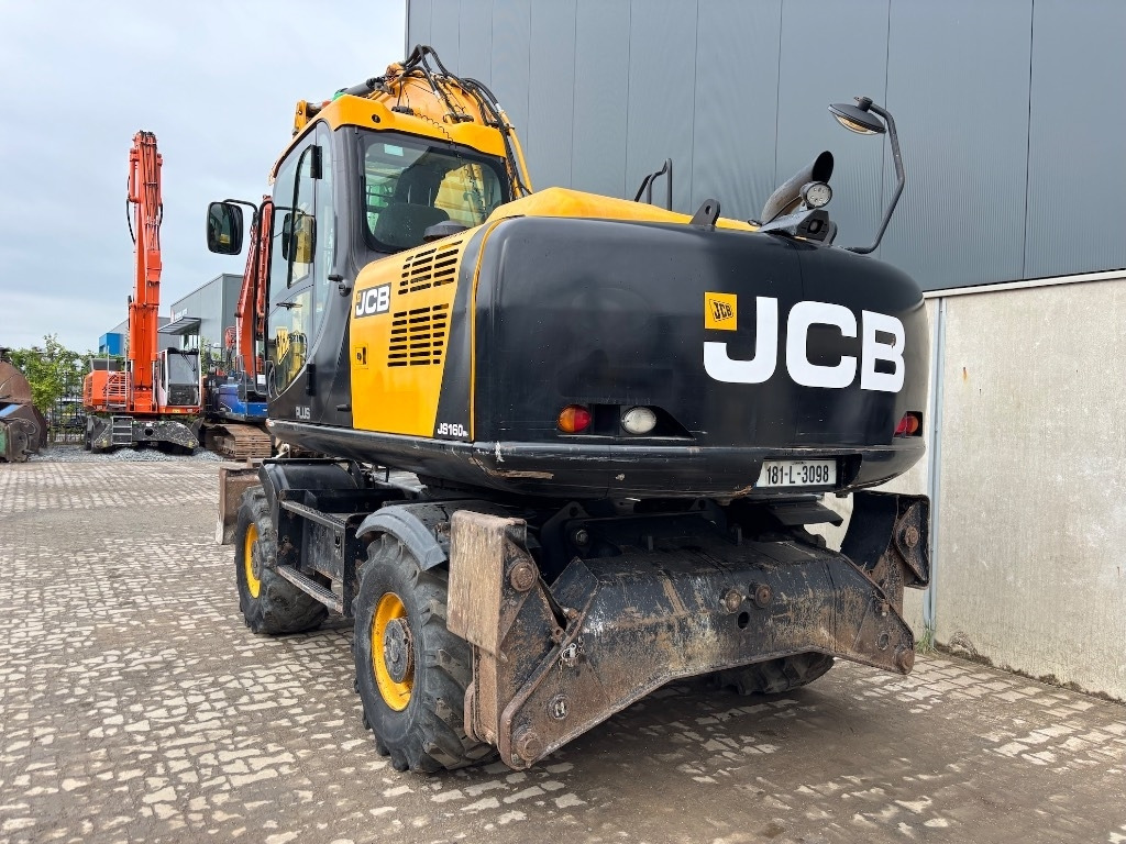 JCB JS 160 W - JS160W - JS 175 W - JS 145 W - Pelle sur pneus: photos 4 JCB JS 160 W - JS160W - JS 175 W - JS 145 W - Pelle sur pneus: photos 4