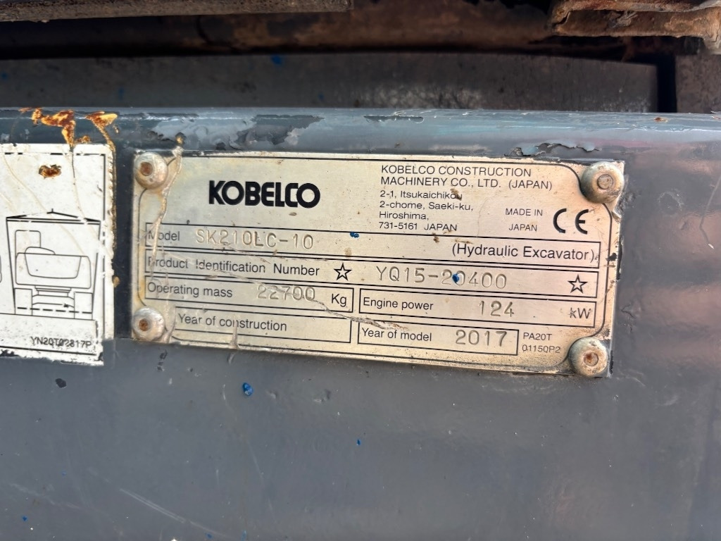 Pelle sur chenille Kobelco SK 210 LC-10 - SK210 - SK 210: photos 23 Pelle sur chenille Kobelco SK 210 LC-10 - SK210 - SK 210: photos 23