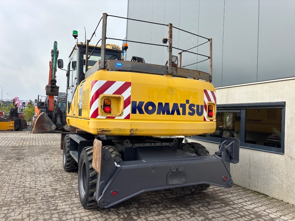 Komatsu PW 160-7 - PW160 - PW 160 - PW 180 - PW 140 - Pelle sur pneus: photos 5 Komatsu PW 160-7 - PW160 - PW 160 - PW 180 - PW 140 - Pelle sur pneus: photos 5