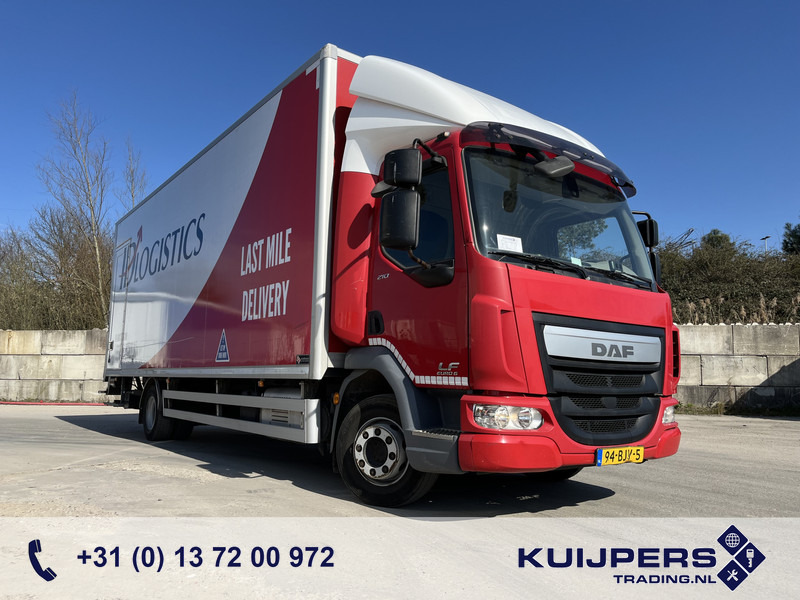 DAF LF 210 FA / 12 Ton / 353 dkm / Koffer / LBW 1500 kg / NL LKW - Camion fourgon: photos 1 DAF LF 210 FA / 12 Ton / 353 dkm / Koffer / LBW 1500 kg / NL LKW - Camion fourgon: photos 1