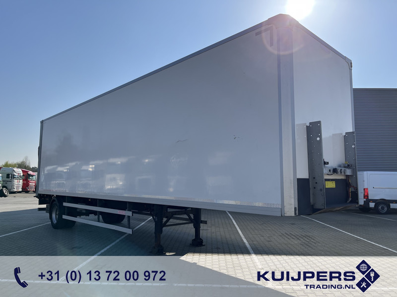 Groenewegen DRO-12-10 B City / 1 as BPW / Box / Laadklep 2000 kg / APK TUV 07-25 - Semi-remorque fourgon: photos 1 Groenewegen DRO-12-10 B City / 1 as BPW / Box / Laadklep 2000 kg / APK TUV 07-25 - Semi-remorque fourgon: photos 1