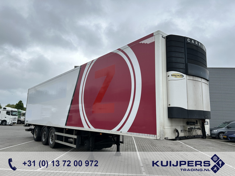H.T.F. HZO 39 / Carrier Vector 1800 Frigo / Flowers / Loadlift 2500 kg / NL Trailer - Semi-remorque frigorifique: photos 1 H.T.F. HZO 39 / Carrier Vector 1800 Frigo / Flowers / Loadlift 2500 kg / NL Trailer - Semi-remorque frigorifique: photos 1