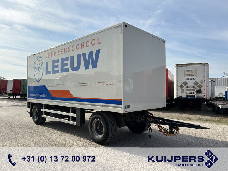 Jumbo MV 200.5 / Box / BPW Drum / Schamelwagen - Molen aanhanger - Remorque fourgon: photos 1 Jumbo MV 200.5 / Box / BPW Drum / Schamelwagen - Molen aanhanger - Remorque fourgon: photos 1