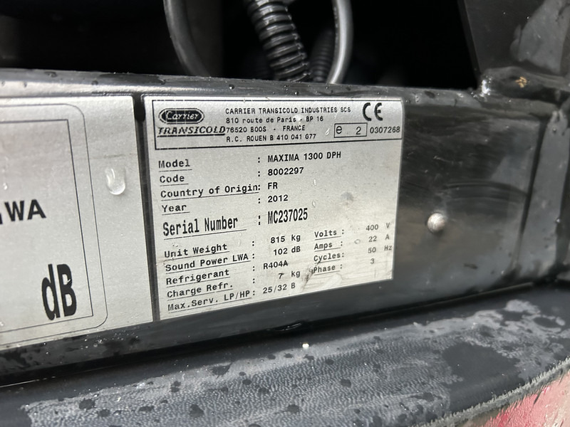 Semi-remorque frigorifique Krone Cool Liner / Carrier Reefer -30 gr / Frigo Box / Loadlift / APK TUV 01-26: photos 8