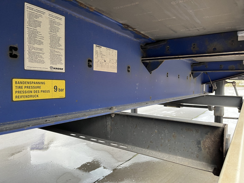 Semi-remorque fourgon Krone DryLiner / Box / Huckepack / BPW Drum / APK TUV 12-25: photos 7