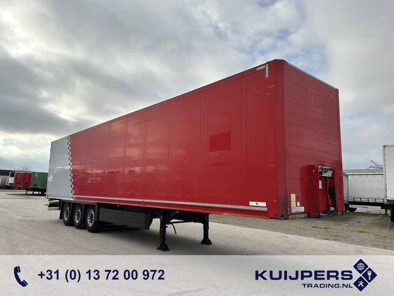 Schmitz Cargobull SCB S3B / Box Trailer / 2x Liftaxle / APK TUV 08-26 - Semi-remorque fourgon: photos 1 Schmitz Cargobull SCB S3B / Box Trailer / 2x Liftaxle / APK TUV 08-26 - Semi-remorque fourgon: photos 1