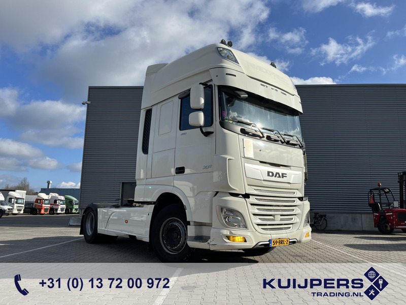 DAF XF 480 FT SSC / 315 dkm / Schade - Damage / 2 Tanks / Stand Klima - Tracteur routier: photos 1 DAF XF 480 FT SSC / 315 dkm / Schade - Damage / 2 Tanks / Stand Klima - Tracteur routier: photos 1