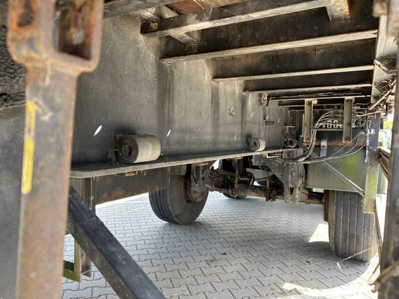 Vogelzang V02 17 30 / Heavy Duty Chassis / 3 axle 10 Ton / Hiab Crane Defect - Semi-remorque plateau: photos 3 Vogelzang V02 17 30 / Heavy Duty Chassis / 3 axle 10 Ton / Hiab Crane Defect - Semi-remorque plateau: photos 3