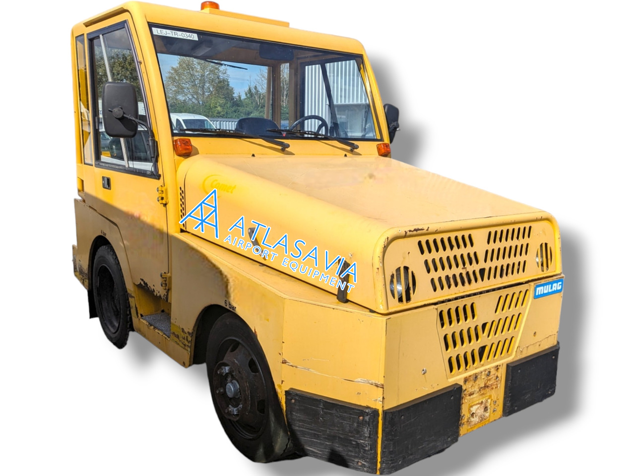 Mulag Comet 6 - Tracteur à bagages: photos 1 Mulag Comet 6 - Tracteur à bagages: photos 1