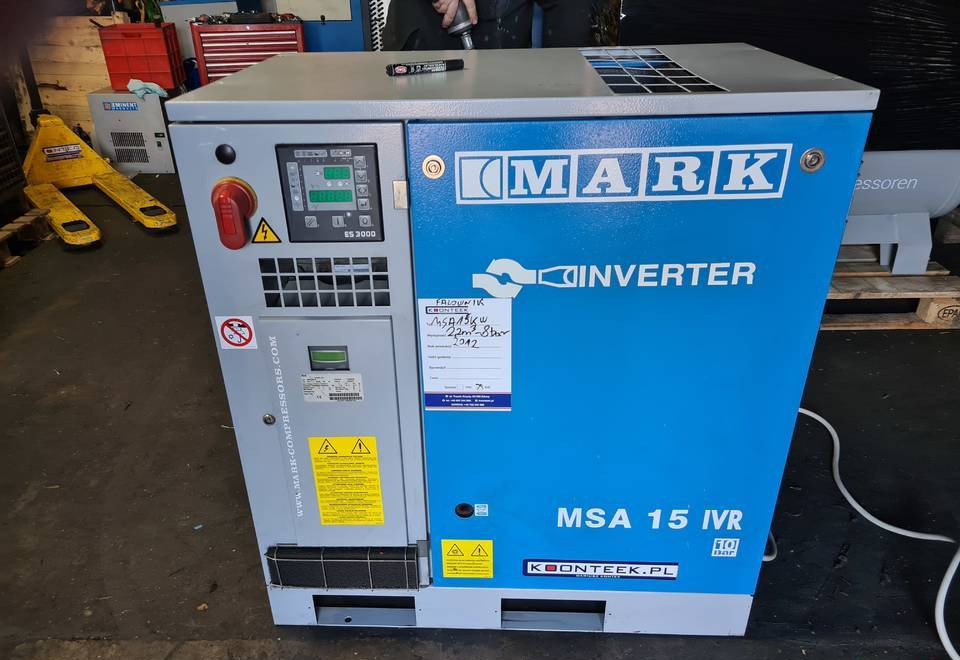 Kompresor śrubowy MARK MSA IVR 15, 15 kw - Compresseur d'air: photos 1 Kompresor śrubowy MARK MSA IVR 15, 15 kw - Compresseur d'air: photos 1