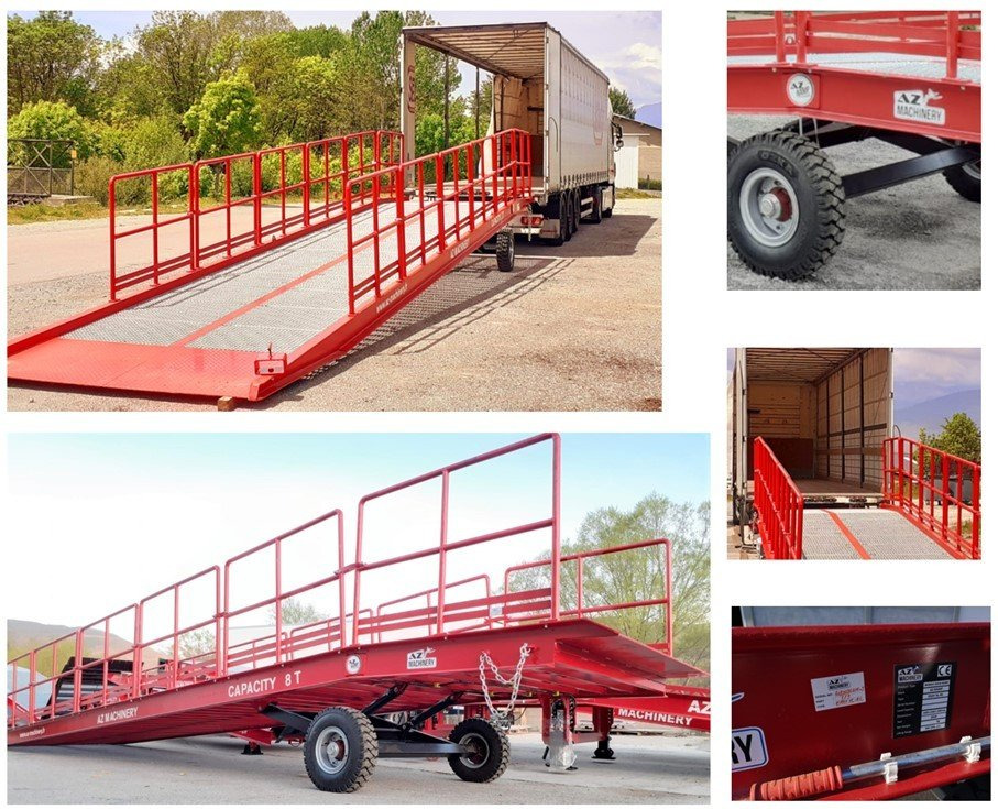 Rampe de chargement neuf AZ RAMP-EASY XL-10 LS. Long slope Mobil Loading Ramp 10 t Capacity: photos 10