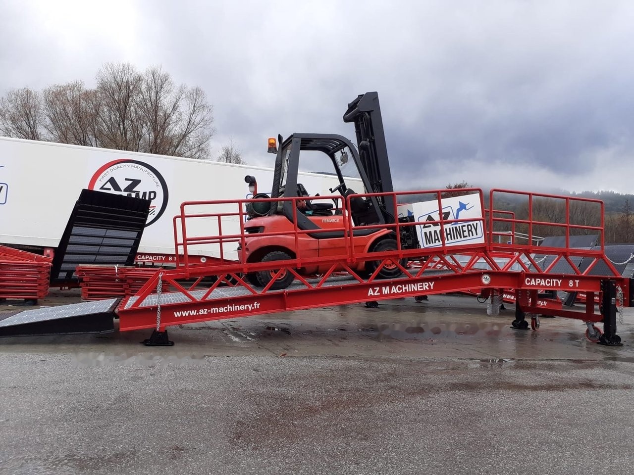 Rampe de chargement neuf AZ RAMP STAR-RL-15T mobile loading ramp: photos 13