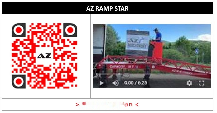 Rampe de chargement neuf AZ RAMP STAR-RL-15T mobile loading ramp: photos 21