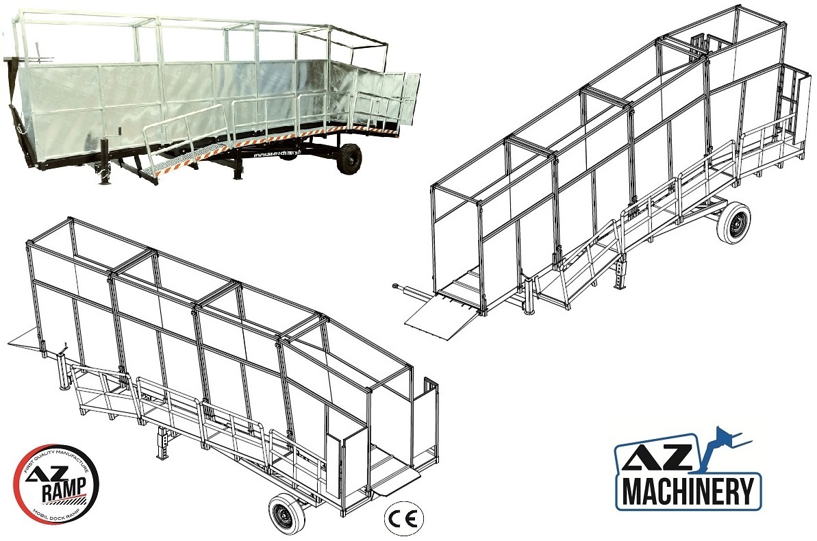 AZ RAMP TOP AGRI mobile loading ramp - Rampe de chargement: photos 5 AZ RAMP TOP AGRI mobile loading ramp - Rampe de chargement: photos 5