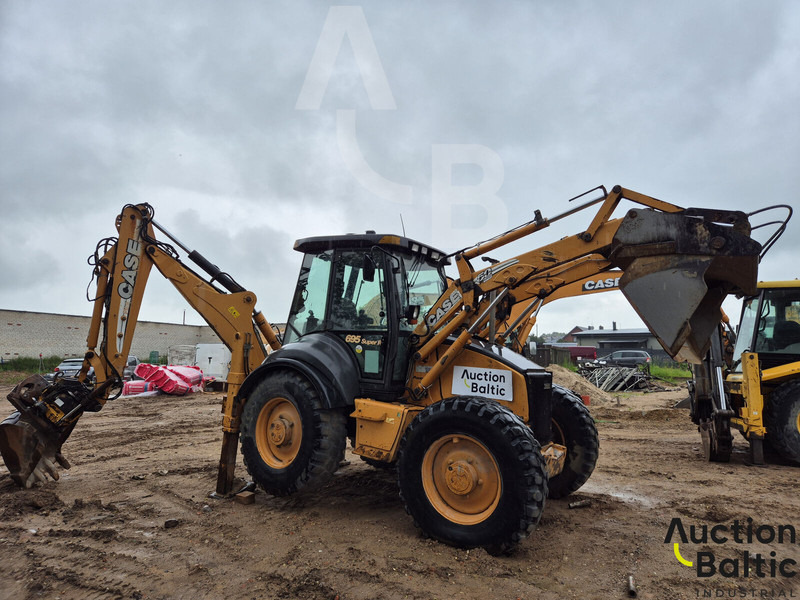 Case 695SR2-4PS - Pelle sur pneus: photos 1 Case 695SR2-4PS - Pelle sur pneus: photos 1