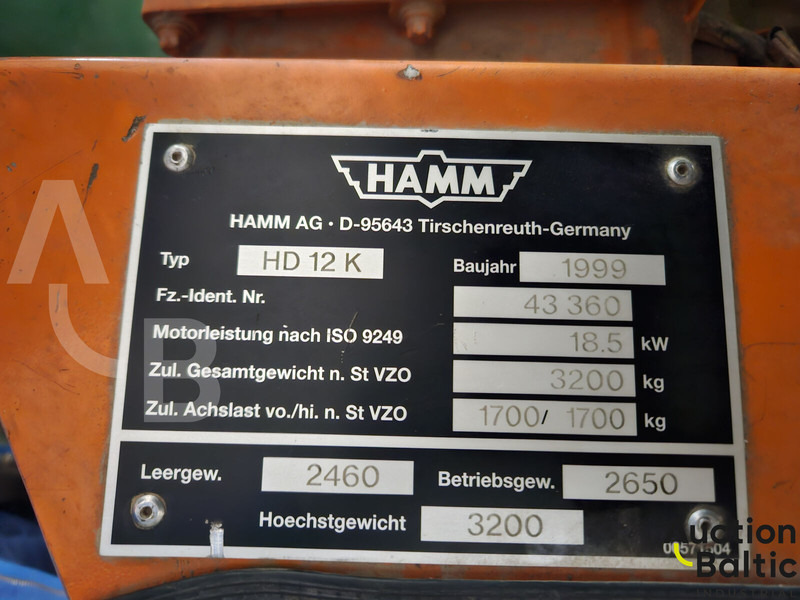 Compacteur Hamm HD 12 K: photos 16