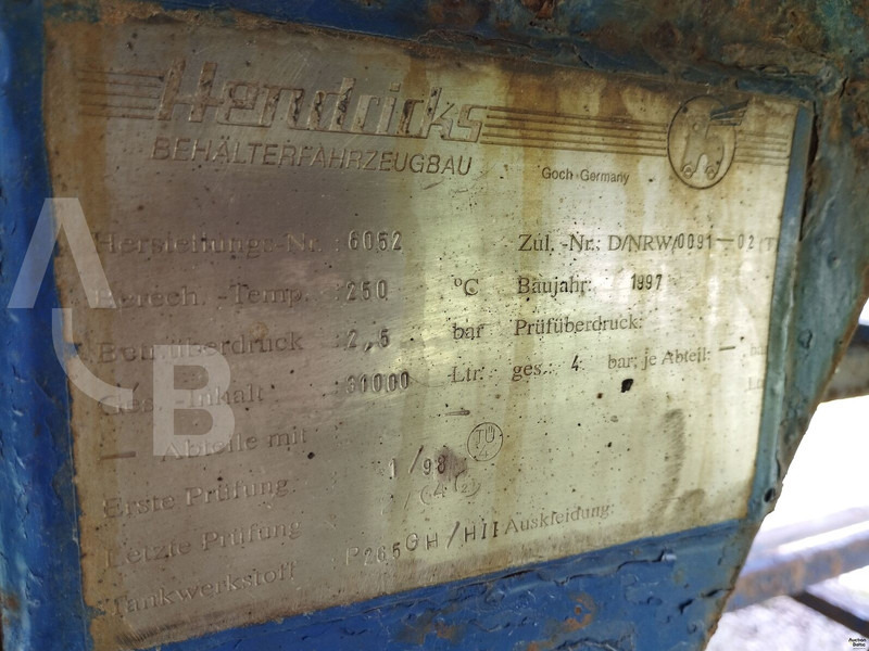 Semi-remorque citerne Hendricks Goch: photos 18