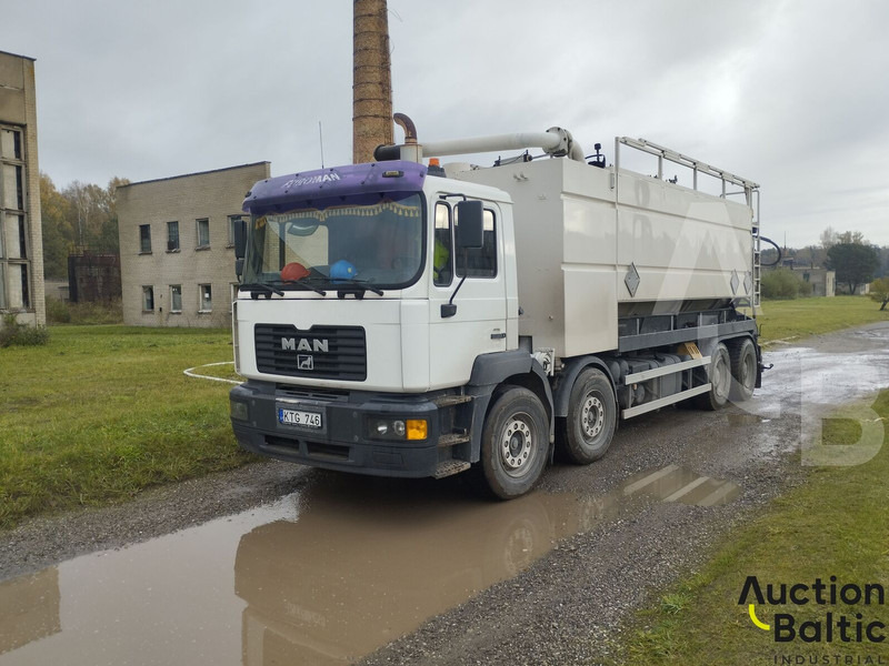 MAN T 46 - Camion hydrocureur: photos 1 MAN T 46 - Camion hydrocureur: photos 1