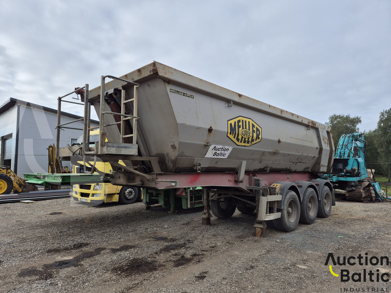 Meiller MHPS 41/3 - Semi-remorque rideaux coulissants: photos 1 Meiller MHPS 41/3 - Semi-remorque rideaux coulissants: photos 1