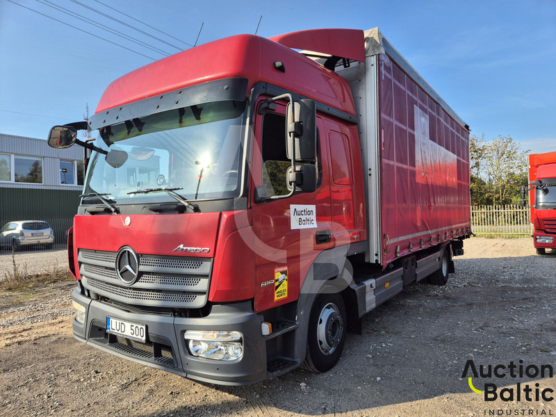 Mercedes-Benz Atego - Camion à rideaux coulissants: photos 1 Mercedes-Benz Atego - Camion à rideaux coulissants: photos 1