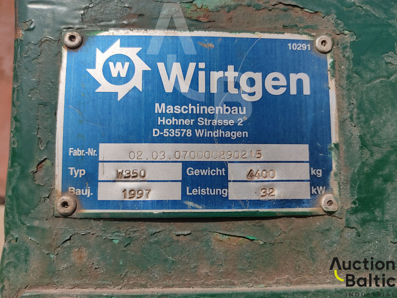 Travaux routiers Wirtgen W350: photos 16