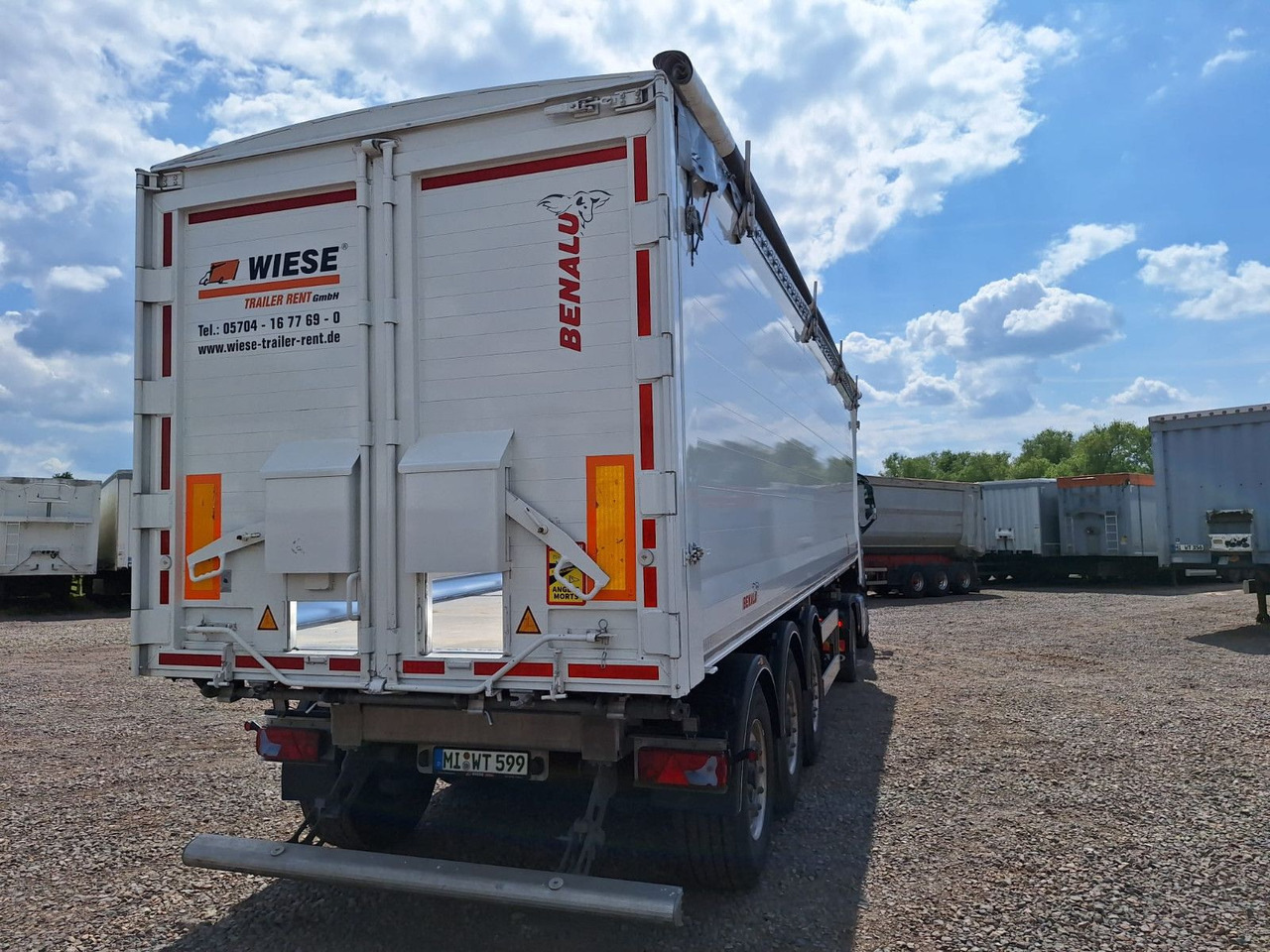 Benalu Bulkliner S 95 50m³ Kombiklappe - Semi-remorque benne: photos 2 Benalu Bulkliner S 95 50m³ Kombiklappe - Semi-remorque benne: photos 2