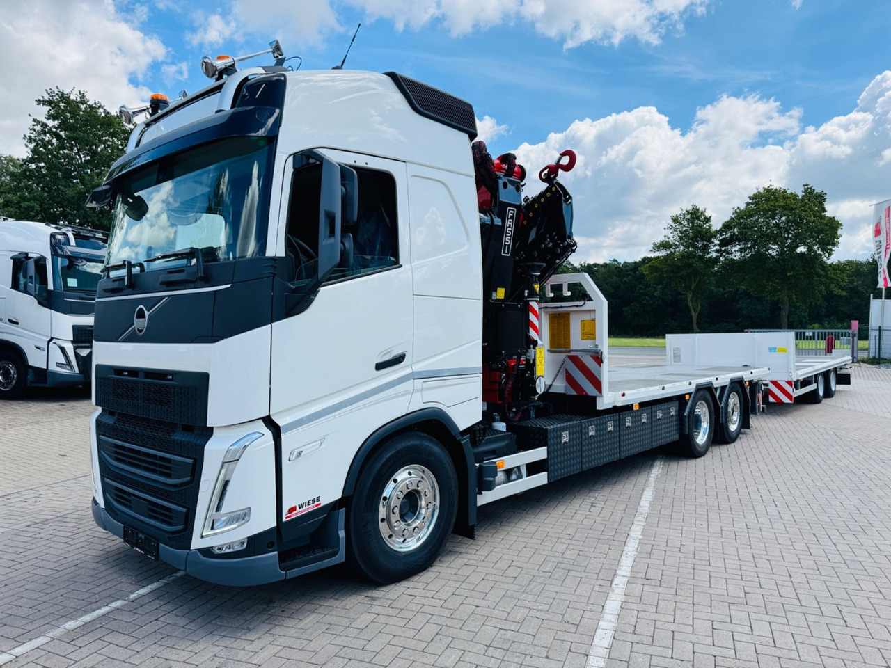 Camion, Camion grue Volvo FH540 6x2 Containerpritsche mit F545RA.2.26: photos 10