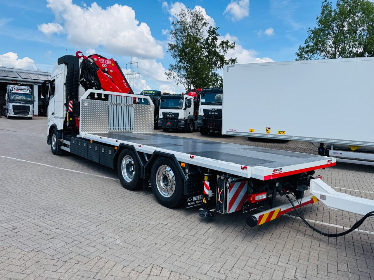 Camion, Camion grue Volvo FH540 6x2 Containerpritsche mit F545RA.2.26: photos 8