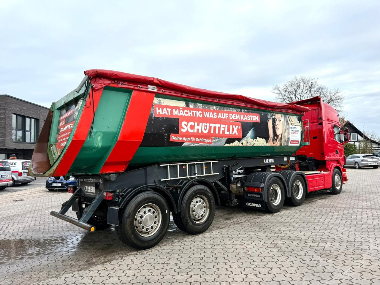 Carnehl CHKS/HH Stahl Kippmulde 24-26m³ - Semi-remorque benne: photos 3 Carnehl CHKS/HH Stahl Kippmulde 24-26m³ - Semi-remorque benne: photos 3