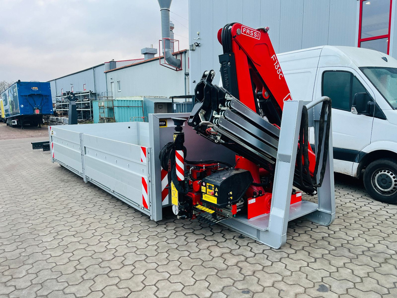 Container Krancontainer 6,5 m, Fassi Kran F135, - Benne ampliroll: photos 2 Container Krancontainer 6,5 m, Fassi Kran F135, - Benne ampliroll: photos 2