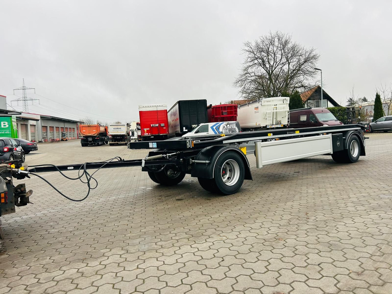 Hüffermann HAR 20.70 LS Aussenrollen Anhänger Sofort Verfüg - Remorque ampliroll/ Multibenne: photos 4 Hüffermann HAR 20.70 LS Aussenrollen Anhänger Sofort Verfüg - Remorque ampliroll/ Multibenne: photos 4