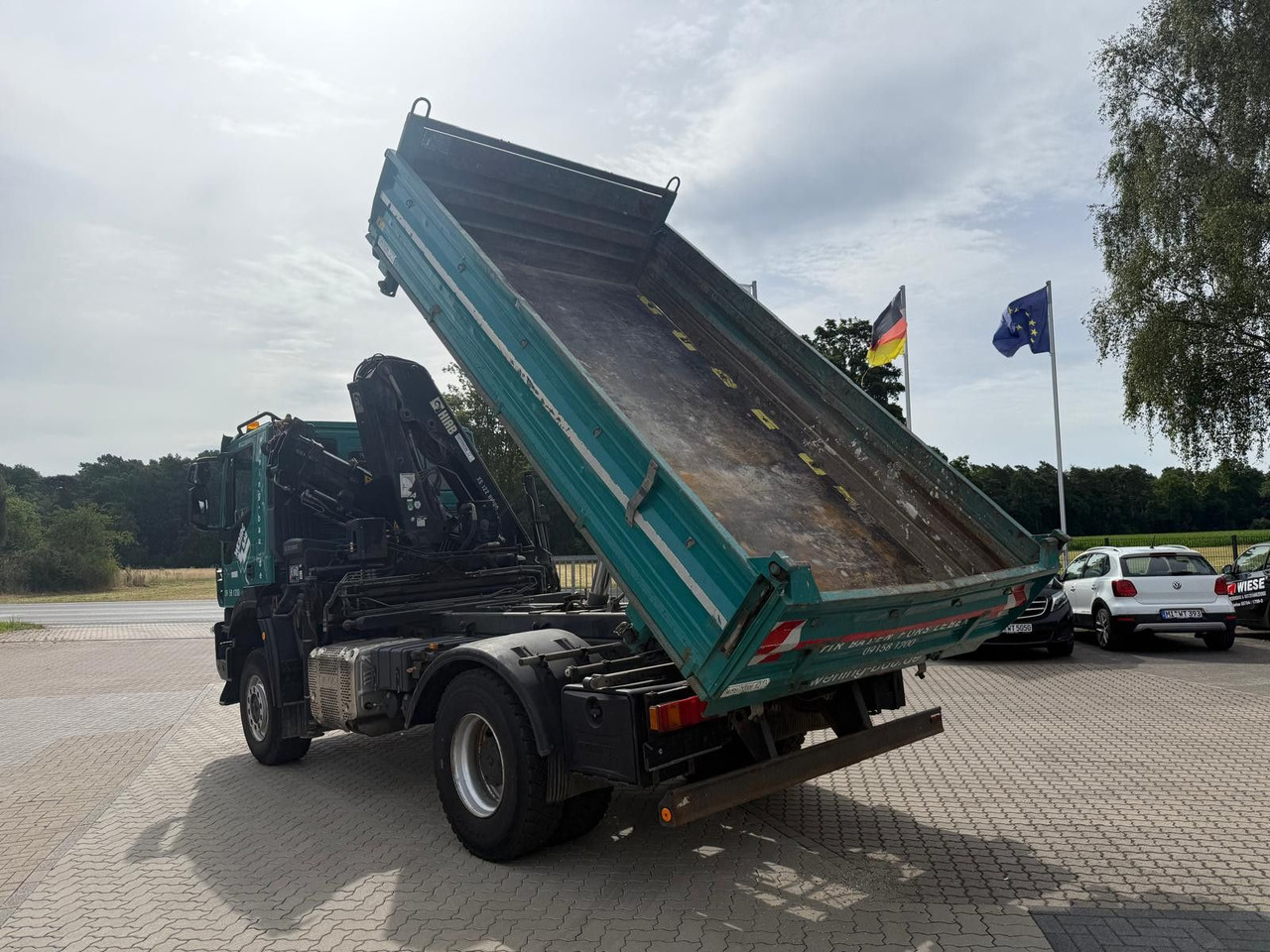 Iveco AD190 T/W Trakker 410 4x4 Allrad Kran KipperHIAB - Camion benne, Camion grue: photos 4 Iveco AD190 T/W Trakker 410 4x4 Allrad Kran KipperHIAB - Camion benne, Camion grue: photos 4