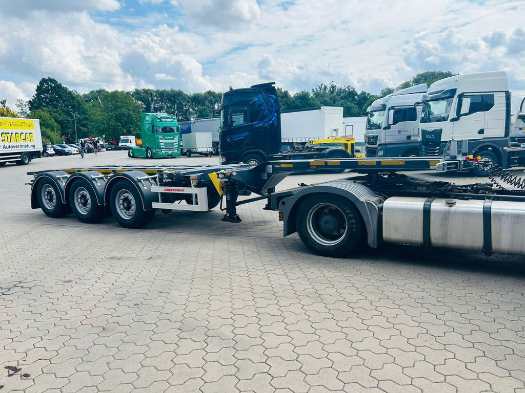 Semi-remorque porte-conteneur/ Caisse mobile neuf Kässbohrer K.SHG Multi Containerchassis ausziehbar: photos 7