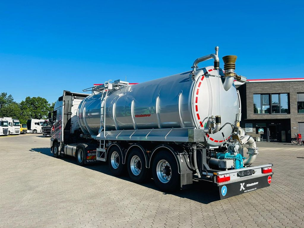 Semi-remorque citerne neuf Kässbohrer K.STN L 30 Edelstahl Tanker 30m³ für Gülle: photos 1
