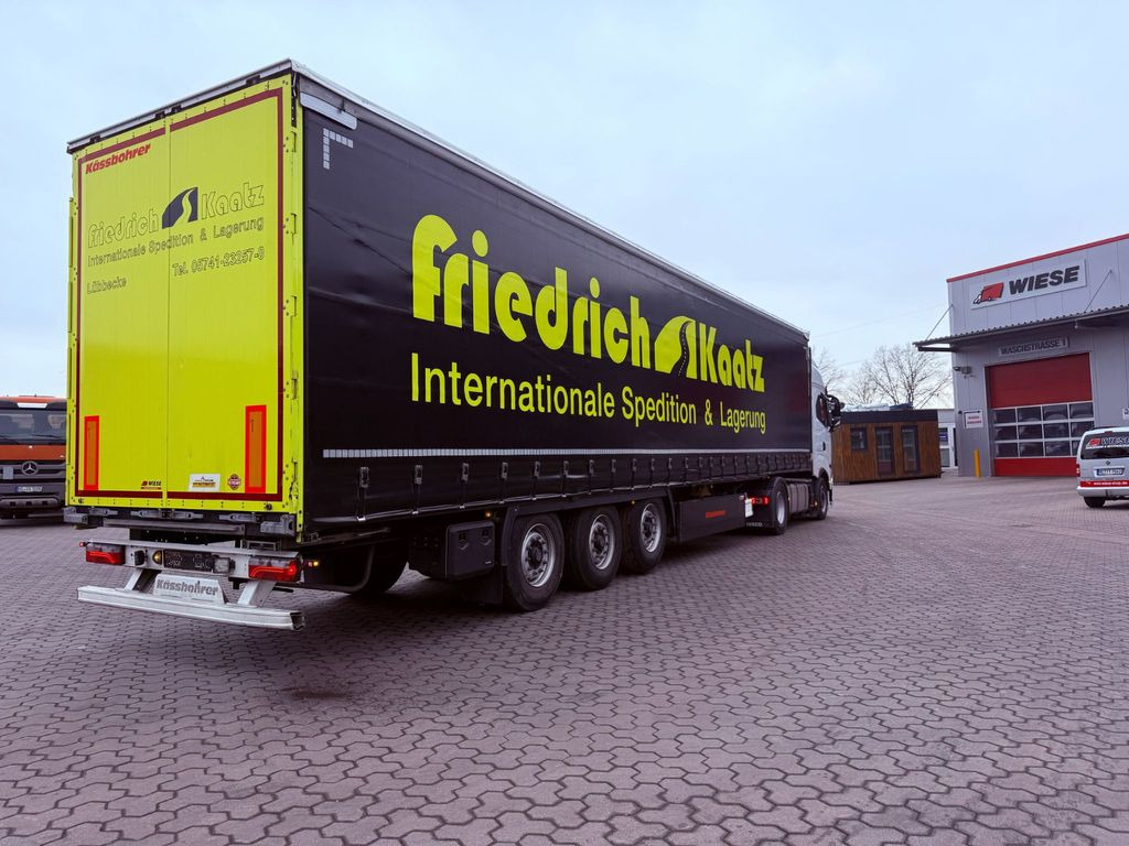 Kässbohrer Schiebeplanen Auflieger Neuwertig Vollausstattun Kässbohrer Schiebeplanen Auflieger Neuwertig Vollausstattun - Semi-remorque rideaux coulissants: photos 2 Kässbohrer Schiebeplanen Auflieger Neuwertig Vollausstattun Kässbohrer Schiebeplanen Auflieger Neuwertig Vollausstattun - Semi-remorque rideaux coulissants: photos 2