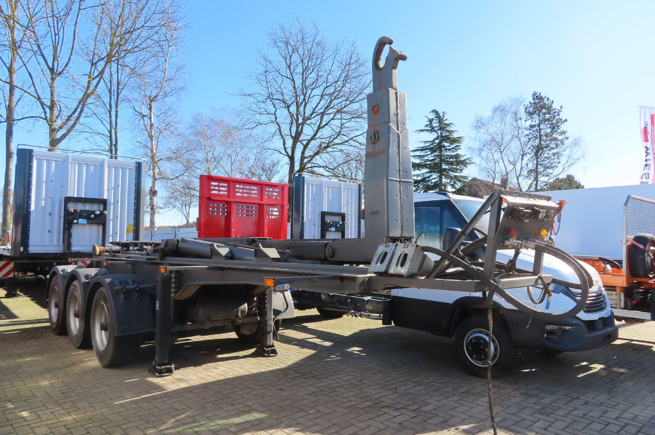 Krampe Auflieger Abrollkipper Hakenlift - Semi-remorque porte-conteneur/ Caisse mobile: photos 2 Krampe Auflieger Abrollkipper Hakenlift - Semi-remorque porte-conteneur/ Caisse mobile: photos 2