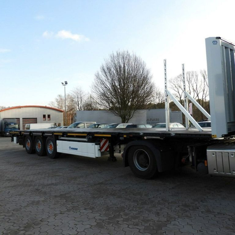 Krone Profi Liner SDP 27 Baustahltransporte -SOFORT- - Semi-remorque plateau: photos 1 Krone Profi Liner SDP 27 Baustahltransporte -SOFORT- - Semi-remorque plateau: photos 1
