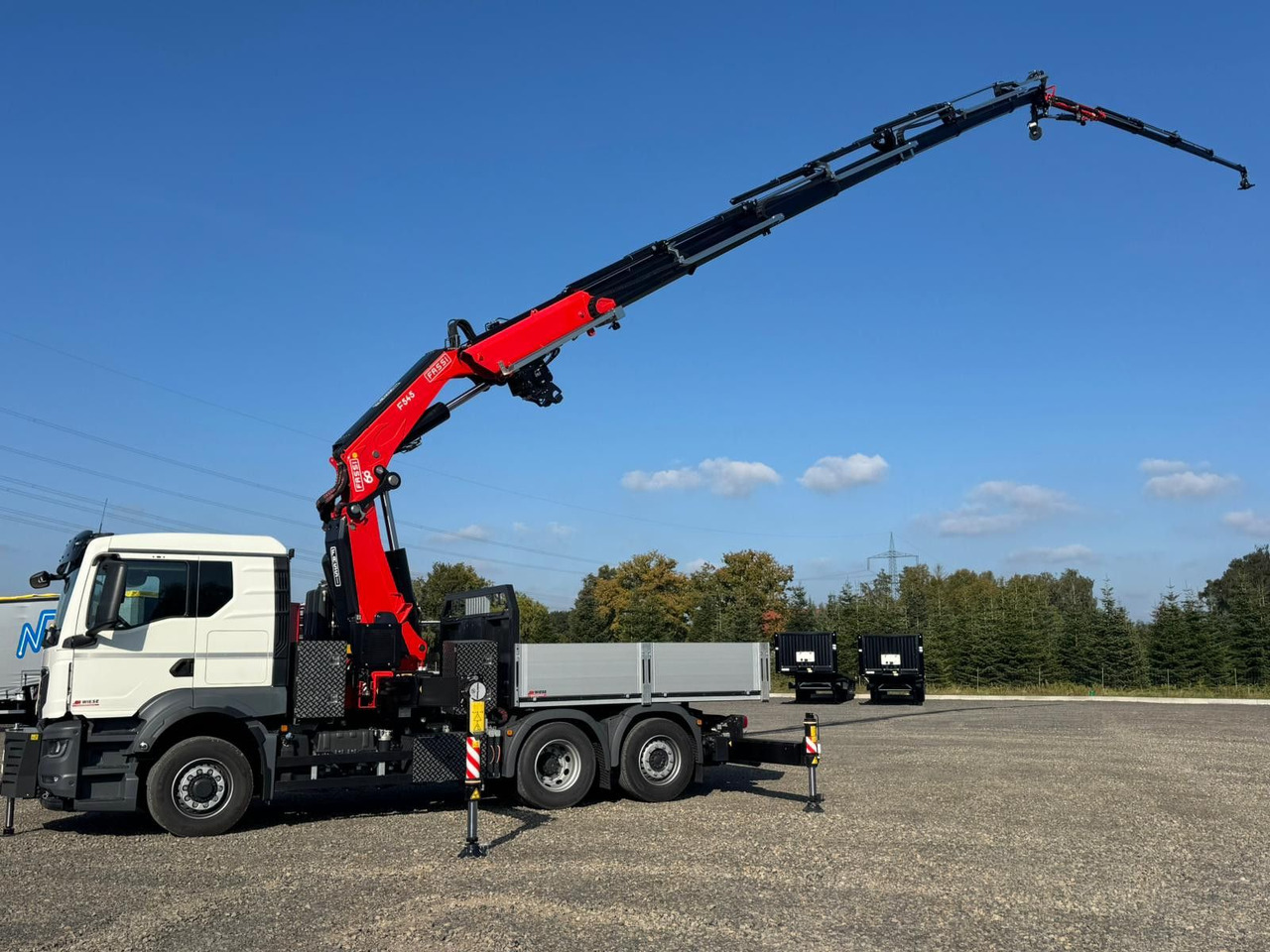 MAN 26.470 6x4-4 Hydrodrive Fassi Kran F545 Jib - Camion grue: photos 3 MAN 26.470 6x4-4 Hydrodrive Fassi Kran F545 Jib - Camion grue: photos 3