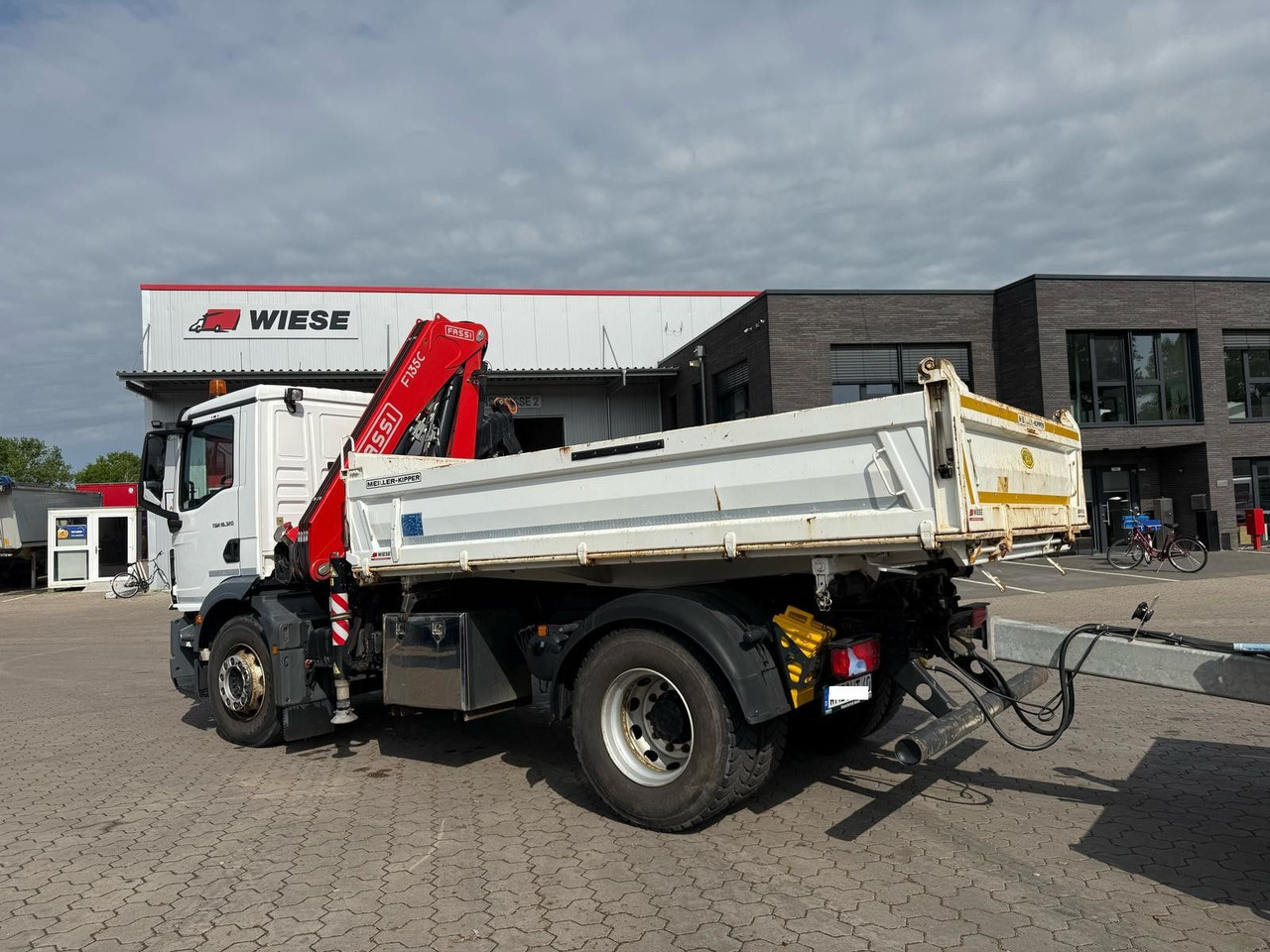 MAN TGM 18.320 4x2 BB mit Fassi F135 Kipper Kran - Camion benne, Camion grue: photos 4 MAN TGM 18.320 4x2 BB mit Fassi F135 Kipper Kran - Camion benne, Camion grue: photos 4