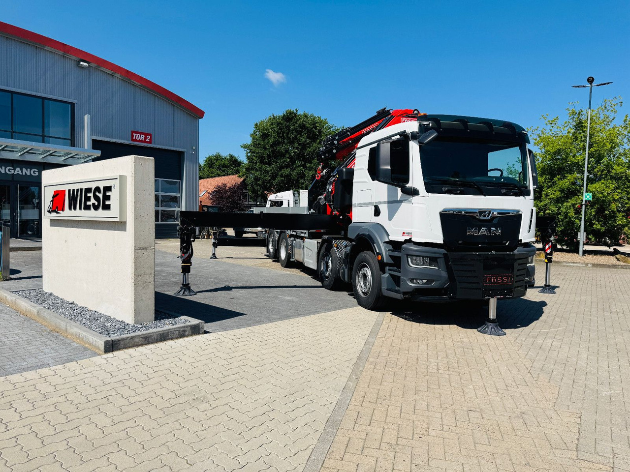 MAN TGS 32.510 mit F710 Frontkran sofort - Camion grue: photos 2 MAN TGS 32.510 mit F710 Frontkran sofort - Camion grue: photos 2