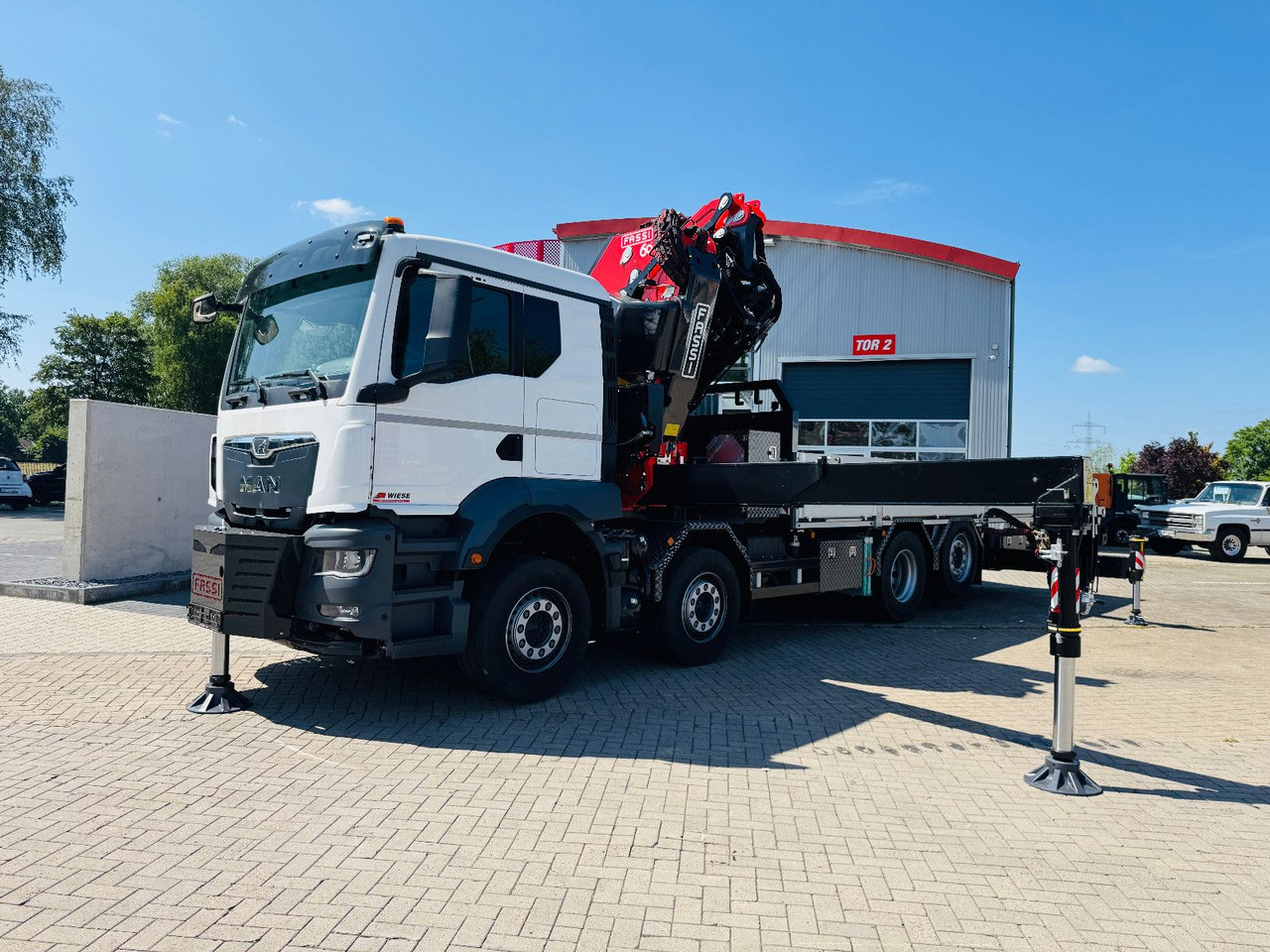 MAN TGS 32.510 mit F710 Frontkran sofort - Camion grue: photos 3 MAN TGS 32.510 mit F710 Frontkran sofort - Camion grue: photos 3