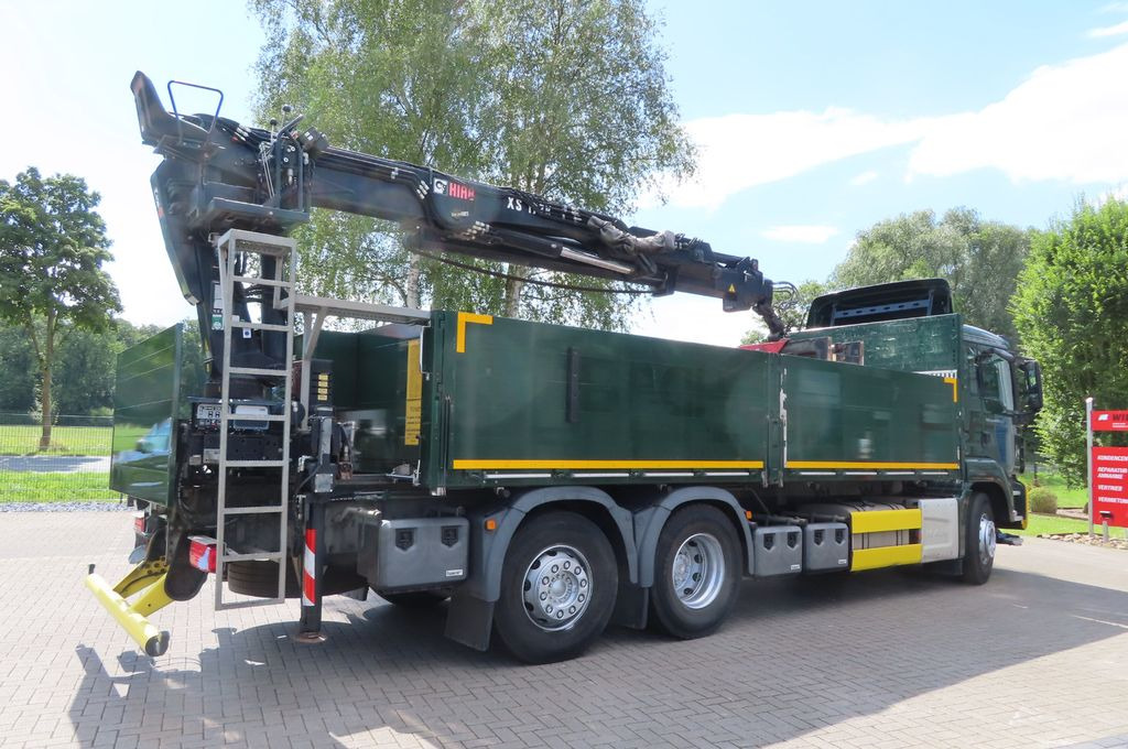 MAN TGX 26.500 6x2 - Baustoff - HIAB Kran - Camion plateau, Camion grue: photos 4 MAN TGX 26.500 6x2 - Baustoff - HIAB Kran - Camion plateau, Camion grue: photos 4