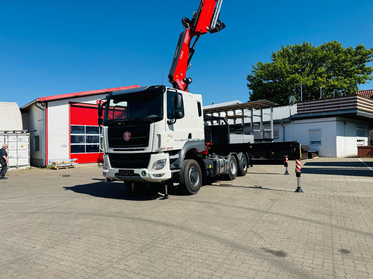 Tatra 6x6x6 Phoenix Fassi F545RA.2.27 L214 V20 - Camion plateau, Camion grue: photos 5 Tatra 6x6x6 Phoenix Fassi F545RA.2.27 L214 V20 - Camion plateau, Camion grue: photos 5