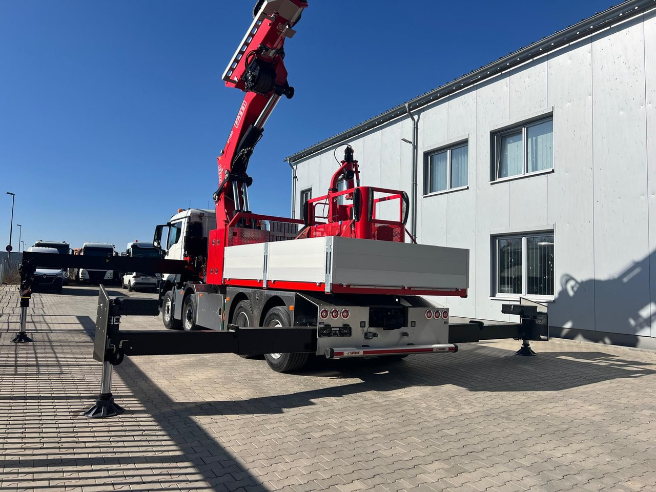 Tracteur routier MAN 8x4 Hydro mit F1150 inkl Jib und Winde Korb: photos 13