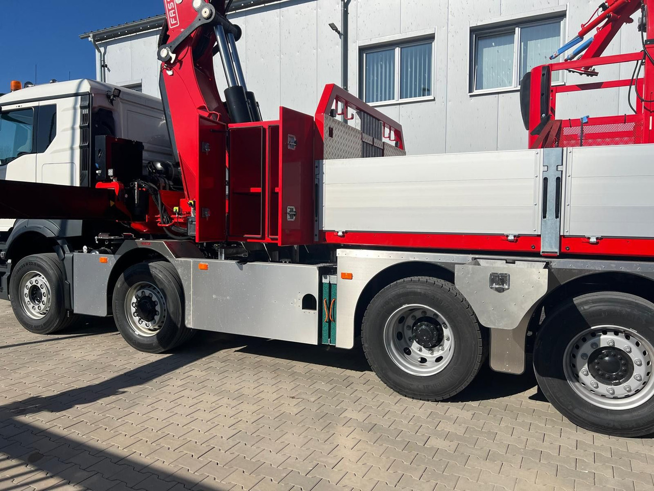 Tracteur routier MAN 8x4 Hydro mit F1150 inkl Jib und Winde Korb: photos 11