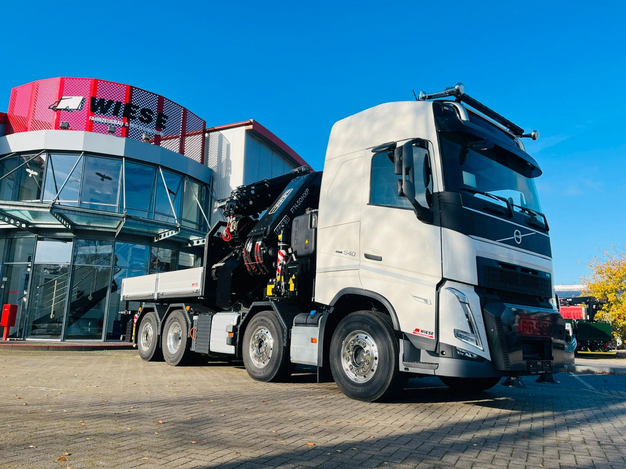 Volvo FH 540 Kran mit F1450 HXP Fly Jib + Winde - Tracteur routier: photos 1 Volvo FH 540 Kran mit F1450 HXP Fly Jib + Winde - Tracteur routier: photos 1