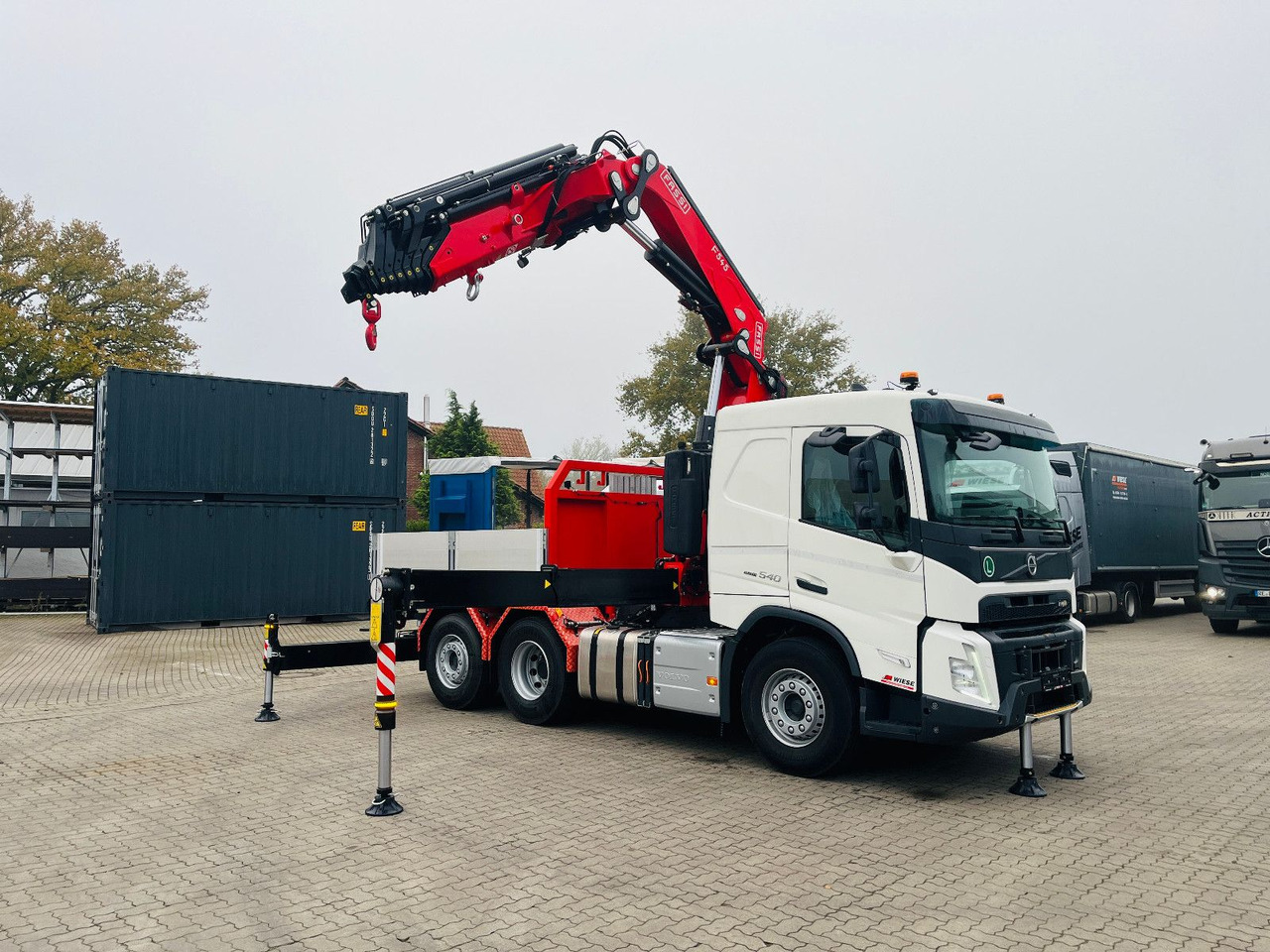Volvo FMX 540 6x2 mit Kran Fassi F545.2.28 - Tracteur routier: photos 3 Volvo FMX 540 6x2 mit Kran Fassi F545.2.28 - Tracteur routier: photos 3